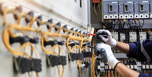 Professional Electrician technician working in Walcott, IA